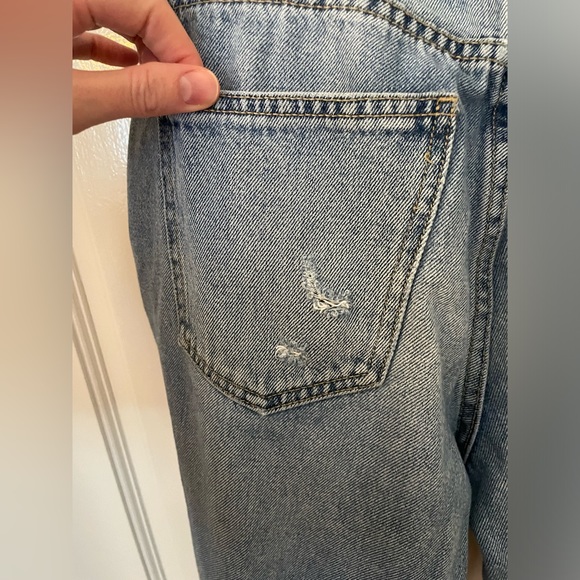 Current/Elliott Cropped Straight Leg Jeans Size 27 - Picture 10 of 12